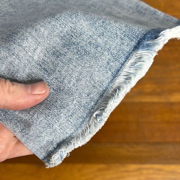 Blank NYC The Baxter Rib Cage Straight Leg Raw Hem Jeans NWT Size 28 - Picture 5 of 8